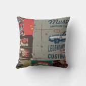 レトロヴィンテージ 改造 クッション (裏面)