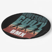 レトロヴィンテージBMX ペーパープレート (アングル)