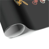 レトロヴィンテージBMX ラッピングペーパー (ロールコーナー)