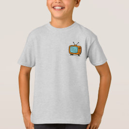 レトロヴィンテージTVドゥードルアートTシャツ Tシャツ
