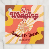 レトロヴィーブヴィンテージウェディング フェイバータグ (正面)