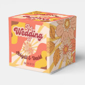 レトロヴィーブヴィンテージウェディング フェイバーボックス (裏面サイド)