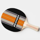 レトロヴィーベレインボーストライプボード名 卓球ラケット (横)