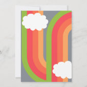 レトロヴィーベ10誕生日 招待状 (裏面)