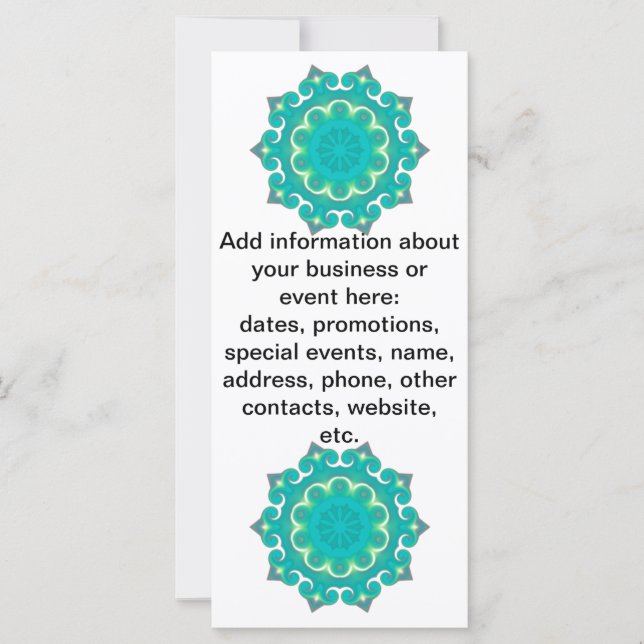 レトロ万華鏡のように千変万化するパターン抽象芸術 (正面)