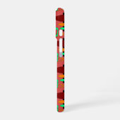 レトロ三日月トーテム形状 iPhone 16ケース (左側面)