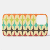 レトロ三角形:ジオメトリパターンのスローバック Case-Mate iPhoneケース (裏面 (横))