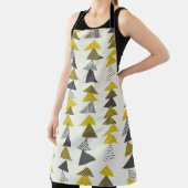 レトロ三角形：可変シームレスパターン。 エプロン (インサイチュ)