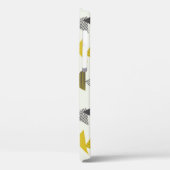 レトロ三角形：可変シームレスパターン。 Case-Mate iPhoneケース (裏面 / 左)