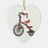レトロ三輪車 セラミックオーナメント (右)