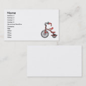 レトロ三輪車 名刺 (正面/裏面)