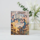 レトロ上海広告麻雀ゲーム ポストカード (スタンド正面)