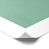 レトロ不可能なプリントをするなんておもしろいだ ポスター (角)