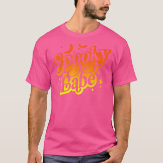 レトロ不気味バベキッズシ不気味ーズンハロウィンパー Tシャツ