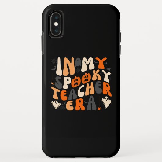 レトロ不気味先生エラハロウィーン Case-Mate iPhoneケース (裏面)
