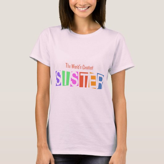 レトロ世界一の姉 Tシャツ (正面)