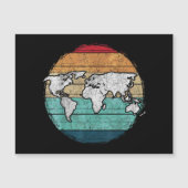 レトロ世界地図 (正面)