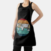 レトロ世界地図 エプロン (インサイチュ)
