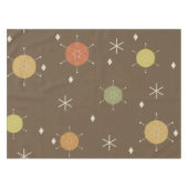 レトロ中モダンスターバスト空数々の色 テーブルクロス (正面(横))