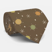 レトロ中モダンスターバスト空数々の色 ネクタイ (ロール)