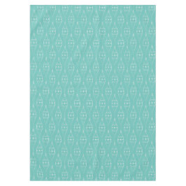 レトロ中世紀のモダンオーナメントパターン テーブルクロス