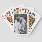 レトロ丸いコーナー写真 トランプ (裏面)