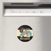 レトロ主婦ウォッシャードライヤー マグネット (インサイチュ (食洗機))