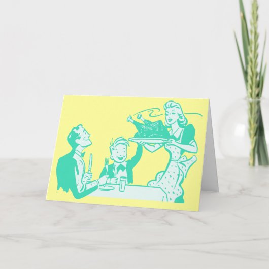 レトロ主婦 シーズンカード (正面)