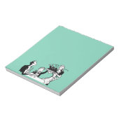 レトロ主婦 ノートパッド (回転)