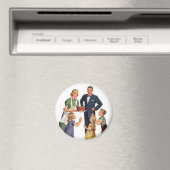 レトロ主婦&ファミリー マグネット (インサイチュ (食洗機))