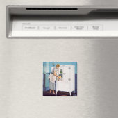 レトロ主婦 マグネット (インサイチュ (食洗機))