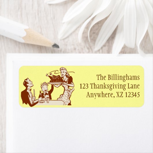 レトロ主婦 ラベル (インサイチュ)