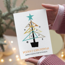 レトロ予測できなクリスマスツリーミッドセンチュリーモダン