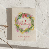 レトロ予測できなグリーンクリスマスボウリース非写真 シーズンカード