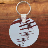 レトロ二面 キーホルダー (正面)