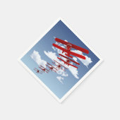 レトロ二面 スタンダードカクテルナプキン (角)