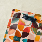 レトロ人気がある抽象芸術スクエアコレクション ビーチタオル (インサイチュ)