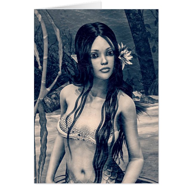 レトロ人魚 (正面)