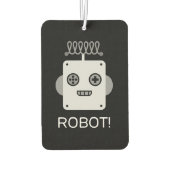 レトロ付きアンテナ顔よくはしゃぐ装置 カーエアーフレッシュナー (裏面)