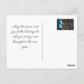 レトロ休日ライト ポストカード (裏面)