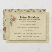 レトロ休日[7x5招待状] 招待状 (正面/裏面)