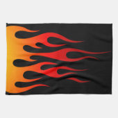 レトロ伝統的フ改造レイカスタムレース キッチンタオル (横)