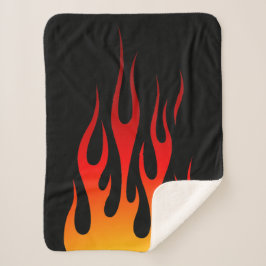 レトロ伝統的フ改造レイカスタムレース シェルパブランケット