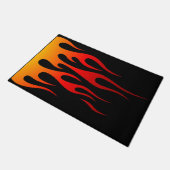 レトロ伝統的フ改造レイカスタムレース ドアマット (アングル)