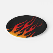 レトロ伝統的フ改造レイズカスタムレーシング ペーパープレート (アングル)