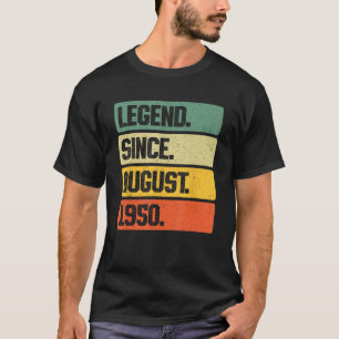レトロ伝説威厳がある1950年73歳73位B以来 Tシャツ