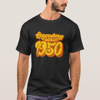 レトロ伝説1950年2月72歳72N Tシャツ