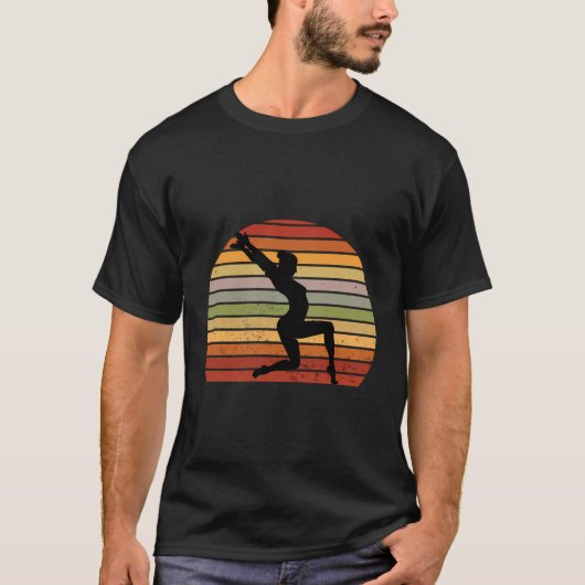 レトロ体操エアダンスアクロギムナスト Tシャツ (正面)