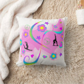 レトロ体操 クッション (ブランケット)