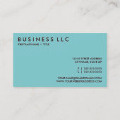 レトロ作家 名刺 (裏面)